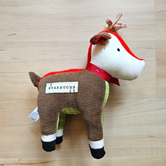 Plush Reindeer Patchwork Starbucks 2008 - Picture 4 of 4